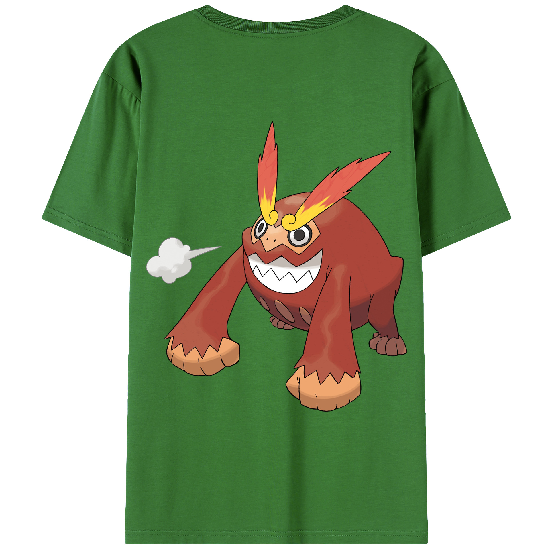 （画像用） ポケットモンスター Pokémon レディース半袖Tシャツ(バックプリント)